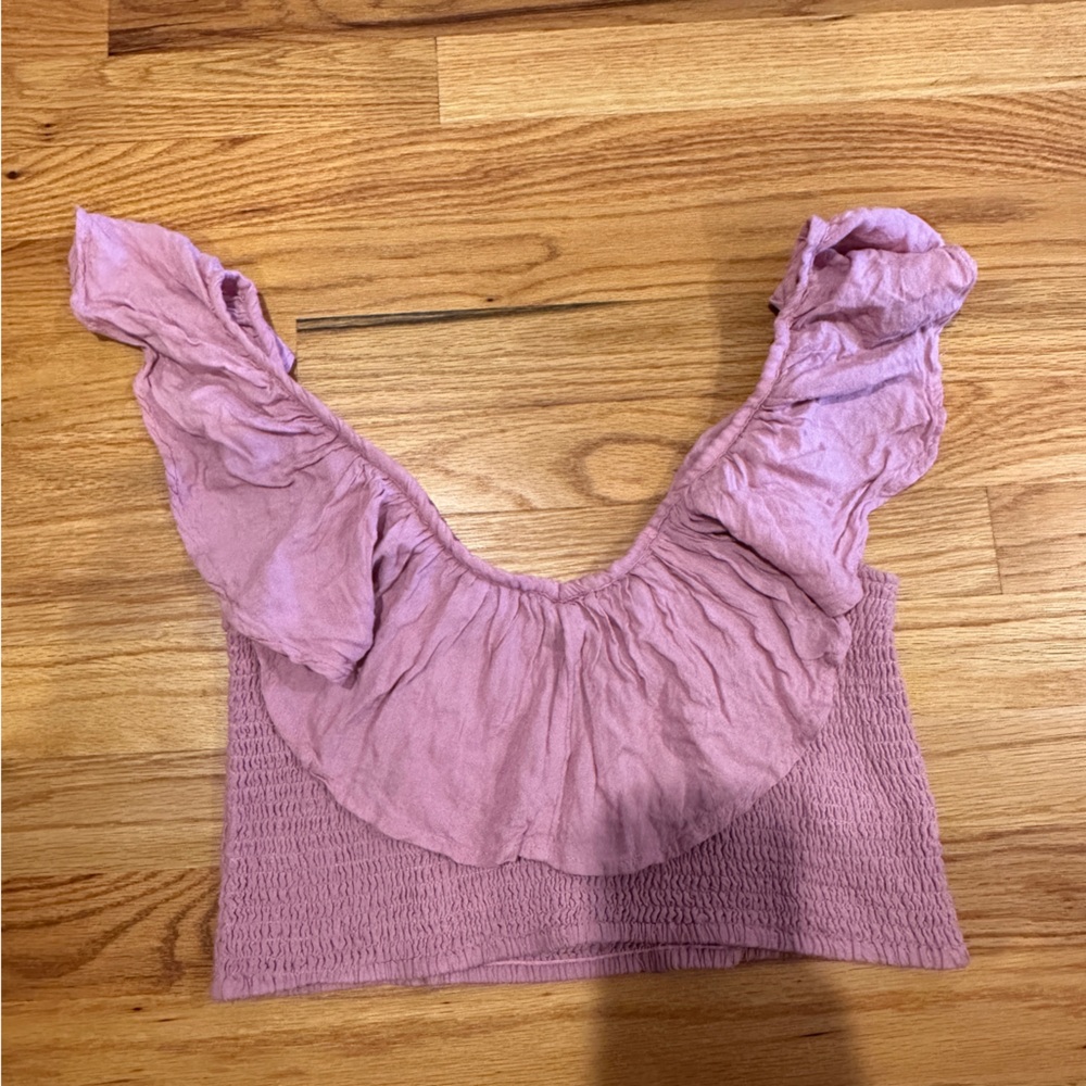 Amuse Society Ruffle Top